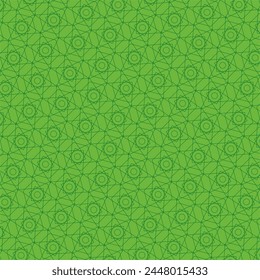 Seamless Abstract Green Pattern Vector Background
