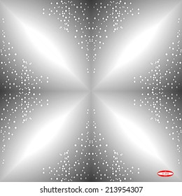 seamless abstract grey floral pattern gray texture with bubbles vector