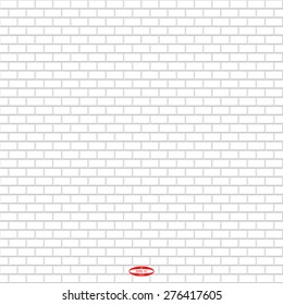 seamless abstract grey white brick wall seamless pattern. vector illustration