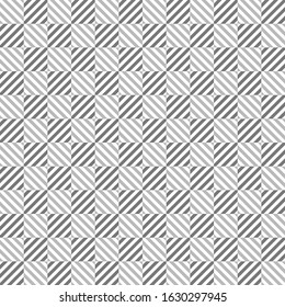 Seamless Abstract Grey And White Square Background