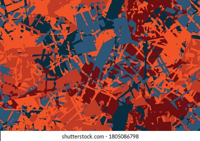 Fondo de fondo abstracto sin inconvenientes. Textura repetitiva caótica. Plantilla para imprimir en tela, fondo de escritorio, tarjetas de visita, etiquetas