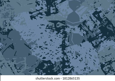 Fondo de fondo abstracto sin inconvenientes. Textura repetitiva caótica. Plantilla para imprimir en tela, fondo de escritorio, tarjetas de visita, etiquetas