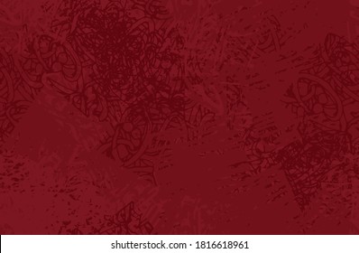 Seamless abstract grunge background. Chaotic repeating texture. Template for printing on fabric, Wallpaper, business cards, labels