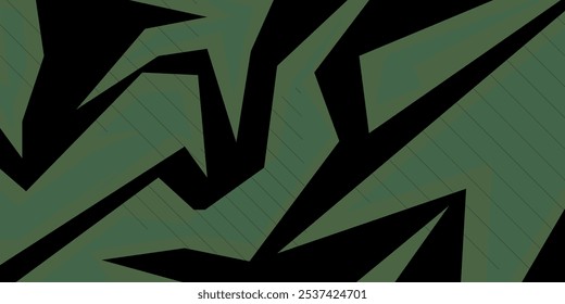 Padrão de camuflagem de grunge abstrato sem emenda. Textura de arte urbana com manchas de tinta, formas caóticas, linhas, pontos, triângulos, traços.