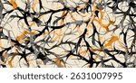 Seamless abstract grunge patterns. Vintage textures, bold brush strokes. Artistic backdrops, book covers, retro designs. Rough ink with modern art. Vector illustration
