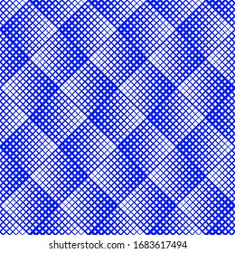 seamless abstract halftone pattern. geometric vector background.