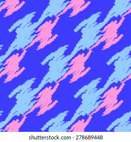Seamless abstract  hand drawn brushstroke shapes pastel colored pattern texture . Simple  geometric 