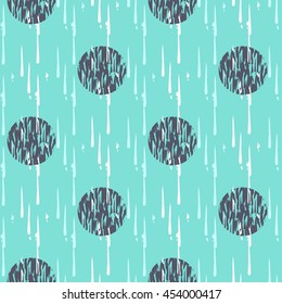 Seamless abstract hand drawn brushstroke shapes pattern texture . Simple modern geometric chevron print in vector