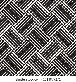 Seamless abstract hand drawn pattern. Vector freehand lines background texture. Ink brush strokes simple geometric design.