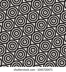Seamless abstract hand drawn pattern. Vector freehand lines background texture. Ink brush strokes simple geometric design.