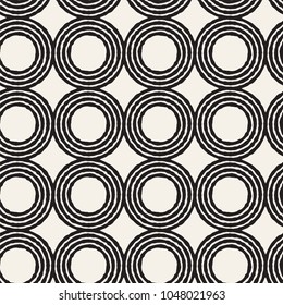 Seamless abstract hand drawn pattern. Vector freehand lines background texture. Ink brush strokes simple geometric design.