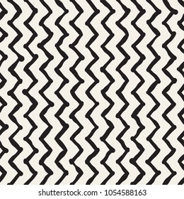 Seamless abstract hand drawn pattern. Vector freehand lines background texture. Ink brush strokes simple geometric design.