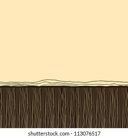 Seamless abstract hand drawn pattern, vector background.
