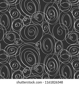 Seamless abstract hand drawn pattern vector illustration