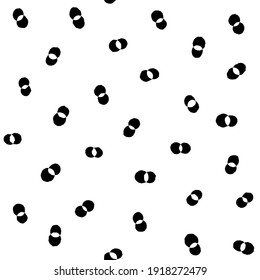 Seamless abstract hand drawn pattern