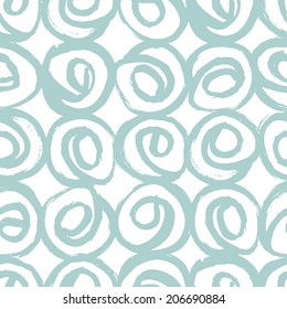 Seamless abstract hand drawn pattern. Vector illustration