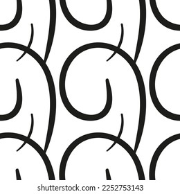seamless abstract hand drawn pattern 