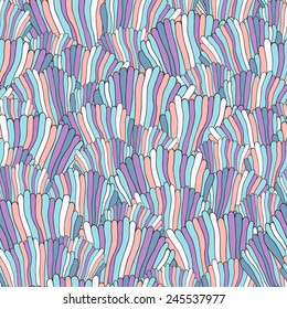Seamless abstract hand drawn pattern. Vector image. Decorative background. 