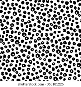 Seamless abstract hand drawn pattern