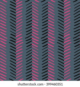 Seamless abstract hand drawn pattern