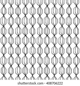 Seamless abstract hand drawn pattern