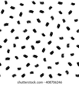 Seamless abstract hand drawn pattern