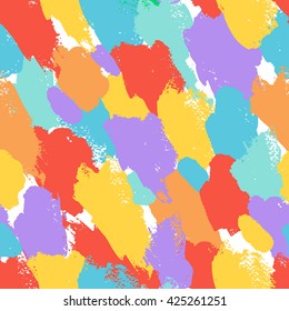 Seamless abstract hand drawn pattern