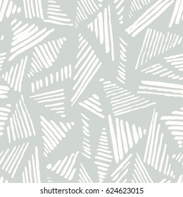 Seamless abstract hand drawn pattern