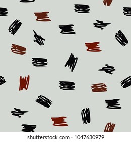 textura abstracta a mano sin fisuras. patrón de doodle