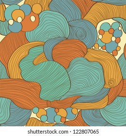 seamless abstract hand-drawn pattern