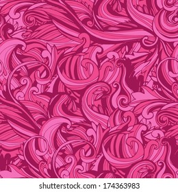 Seamless abstract hand-drawn pattern.
