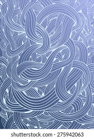Seamless abstract hand-drawn pattern