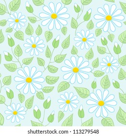 Seamless abstract hand-drawn pattern. Seamless pattern can be used for wallpaper, pattern fills, web page background,surface textures. Floral textile background