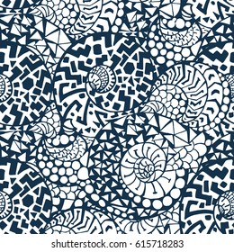 Seamless abstract hand-drawn pattern. Seamless pattern can be used for wallpaper, pattern fills, web page background,surface textures.