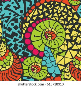 Seamless abstract hand-drawn pattern. Seamless pattern can be used for wallpaper, pattern fills, web page background,surface textures.