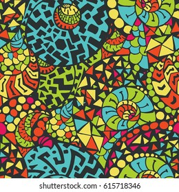 Seamless abstract hand-drawn pattern. Seamless pattern can be used for wallpaper, pattern fills, web page background,surface textures.