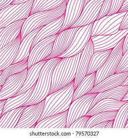 seamless abstract hand-drawn pattern looks like hair