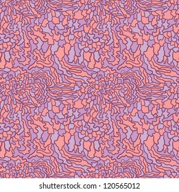 Seamless abstract hand-drawn pattern. Vector seamless background.