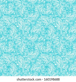 Seamless abstract hand-drawn pattern. Vector monochrome background. Seamless patterns are used in textile design, postcards, calendars, websites, wallpapers, packages.