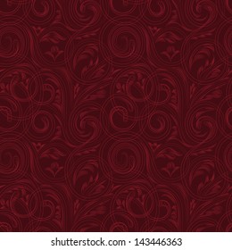 seamless abstract hand-drawn pattern with waves