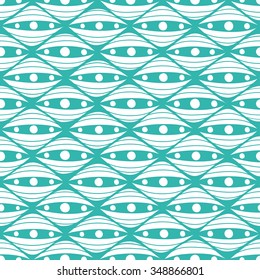 Seamless abstract hand-drawn pattern, wavy background. Printable floral print. Endless pattern can be used for web page background, fabric, wallpaper, pattern fills, surface texture. Vector