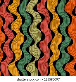 Seamless abstract handdrawn wave texture.Copy that square to the side and you'll get seamlessly tiling pattern which gives the resulting image the ability to be repeated or tiled without visible seams