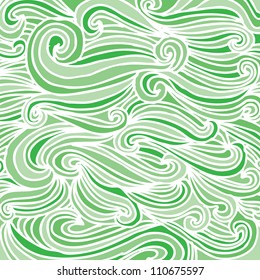 Seamless abstract hand-drawn waves pattern, wavy background. Seamless pattern can be used for wallpaper, pattern fills, web page background,surface textures.