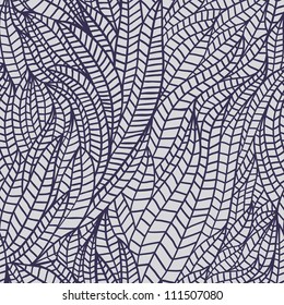 Seamless abstract hand-drawn waves pattern, wavy background. Seamless pattern can be used for wallpaper, pattern fills, web page background,surface textures. Gorgeous seamless floral background