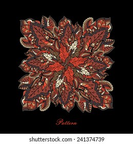 Seamless abstract hand-drawn waves pattern, wavy background. Seamless pattern  can be used for wallpaper, pattern fills, web page background, surface textures.  Gorgeous floral background 