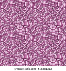 Seamless abstract hand-drawn waves pattern, wavy background. Can be used for wallpaper, pattern fills, web page, surface textures.