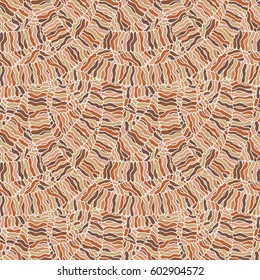 Seamless abstract hand-drawn waves pattern, wavy background. Can be used for wallpaper, pattern fills, web page, surface textures.