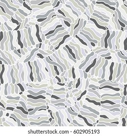 Seamless abstract hand-drawn waves pattern, wavy background. Can be used for wallpaper, pattern fills, web page, surface textures.