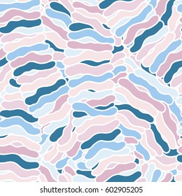 Seamless abstract hand-drawn waves pattern, wavy background. Can be used for wallpaper, pattern fills, web page, surface textures.