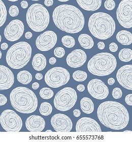 Seamless abstract hand-drawn waves pattern, wavy background. Seamless pattern can be used for wallpaper, pattern fills, web page background,surface textures. Gorgeous seamless nature background